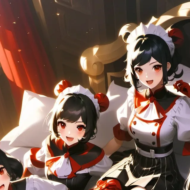 chat with ai character: Girls sleepover 