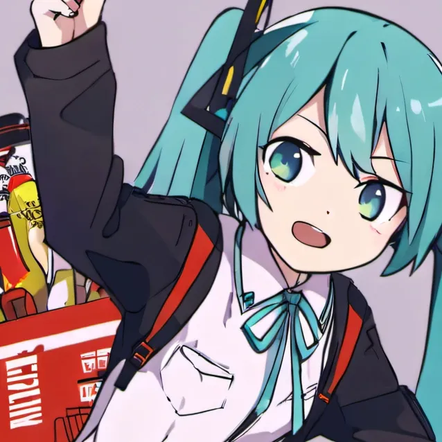 chat with ai character: Hatsune miku