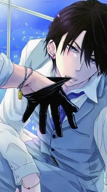 ai character: 🖤Takato saijo💚 background