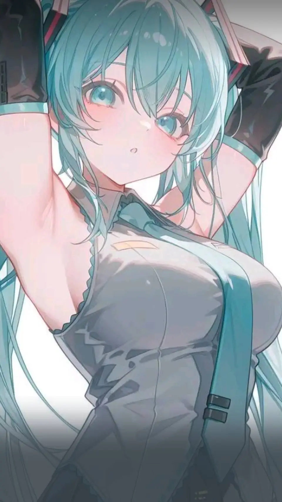 ai character: MAKE YOUR MIKU! background