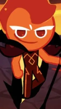 ai character: fire spirt background