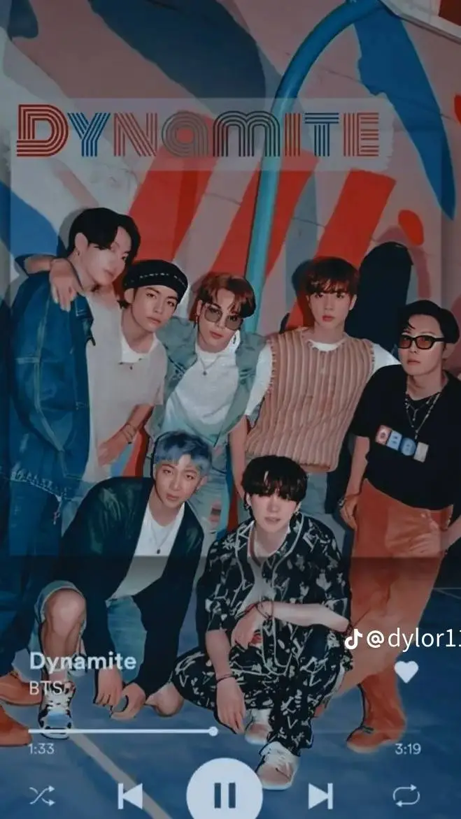 ai character: BTS  background