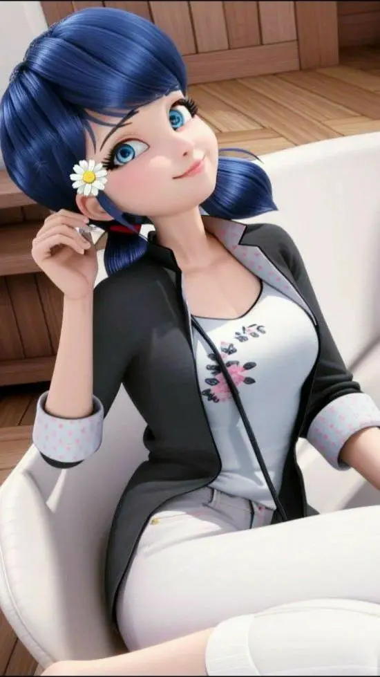 ai character: Marinette background