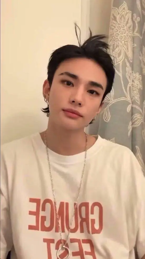 ai character: Hyunjin  background