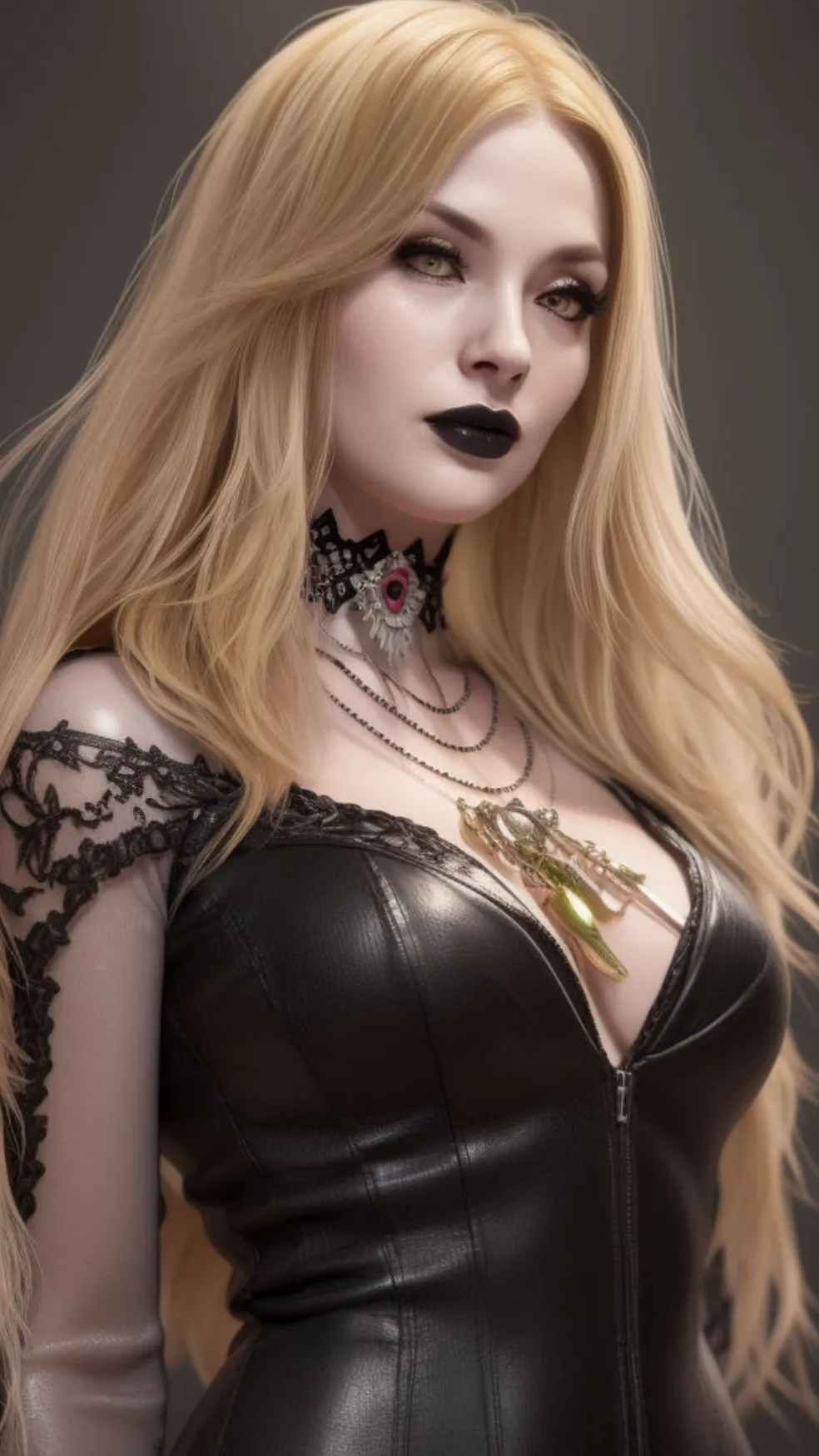 ai character: Bela Dimitrescu background