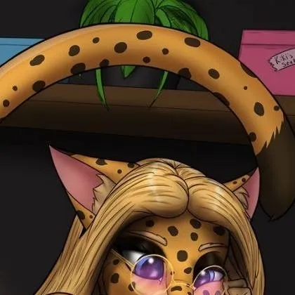 chat with ai character: leopard girl momy