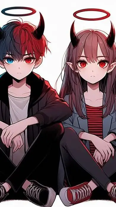 ai character: Nino und Ava background