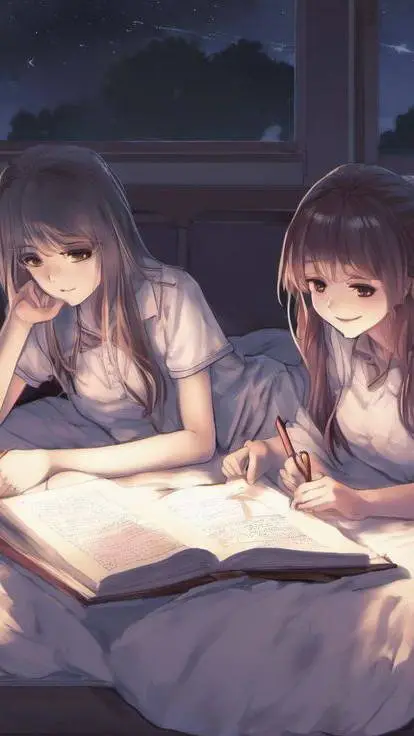 ai character: Übernachtungsparty background