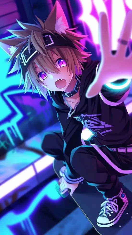 ai character: Leon background