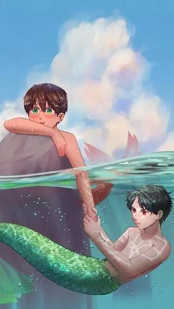 ai character: HP Mermaid AU background