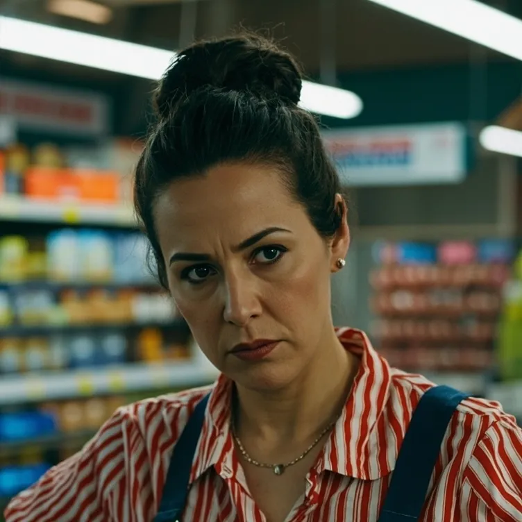 chat with ai character: Кассирша