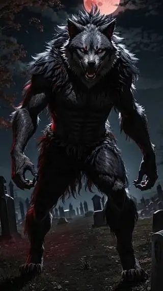 ai character: Schattenmähne background