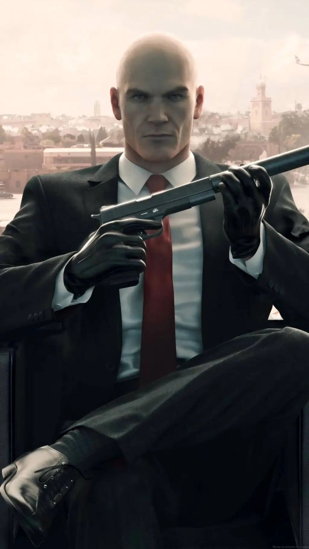 ai character: Agent 47 (Hitman) background