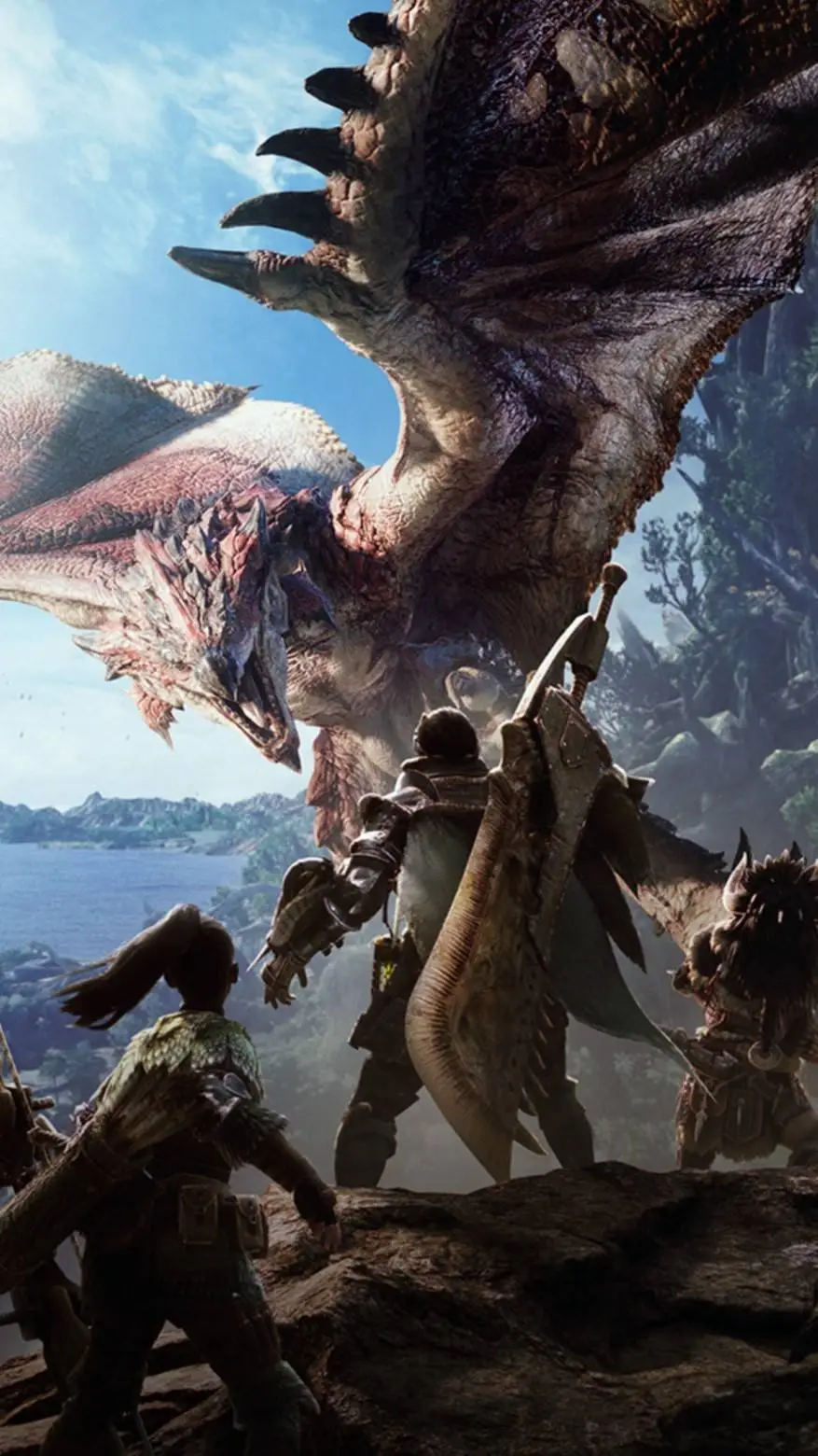 ai character: Monster Hunter background