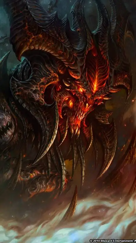 ai character: Diablo background