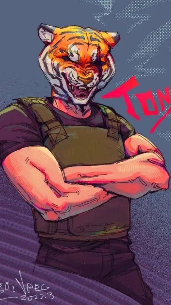ai character: Tony background
