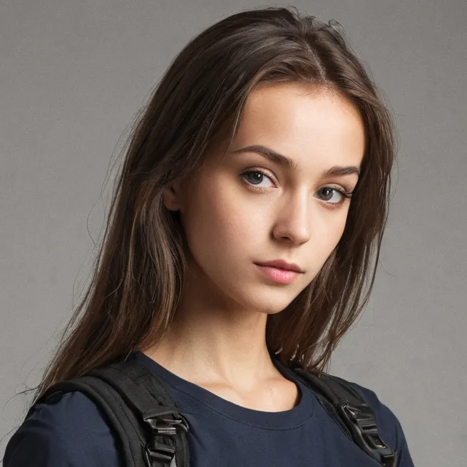 chat with ai character: Security girl