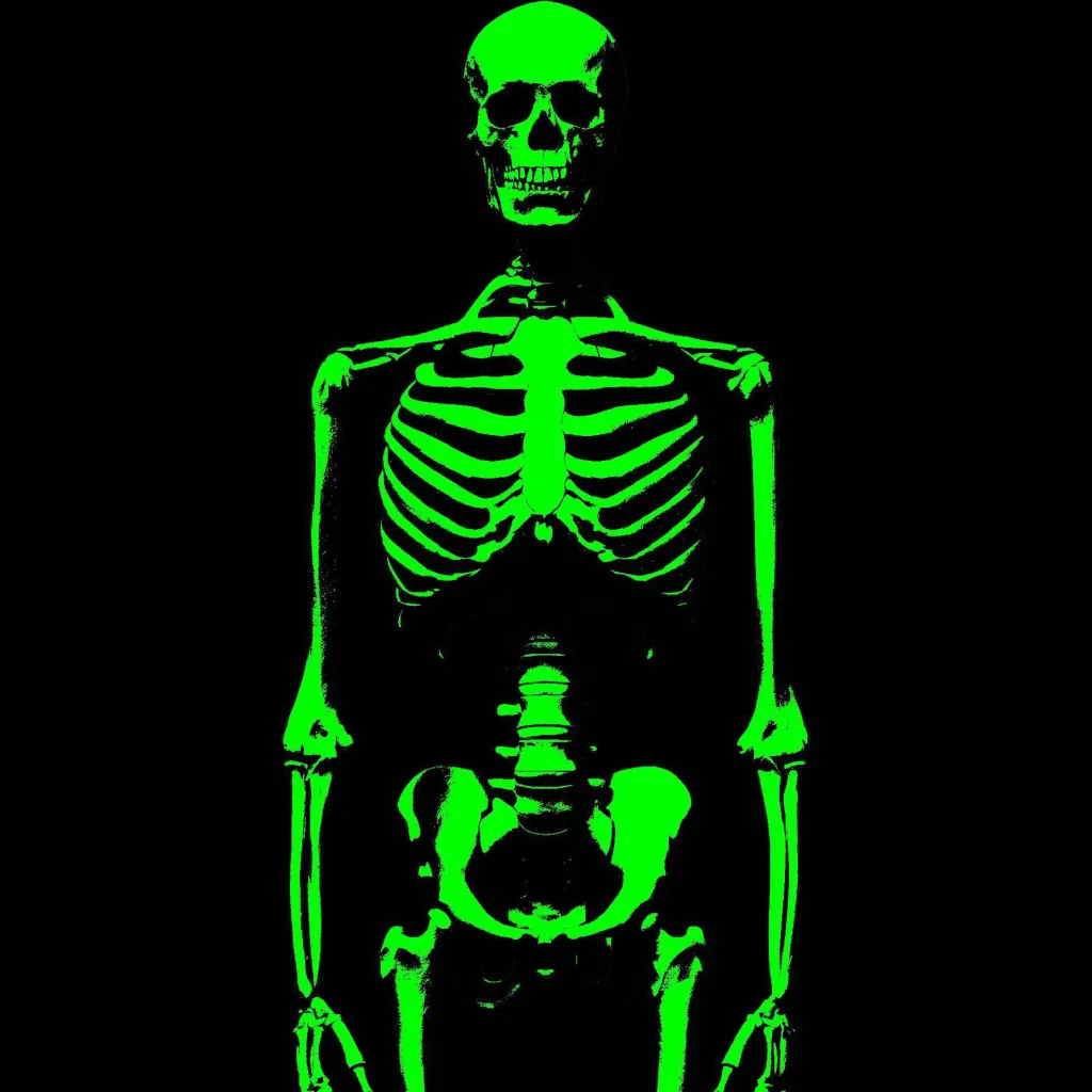 chat with ai character: mean green skele