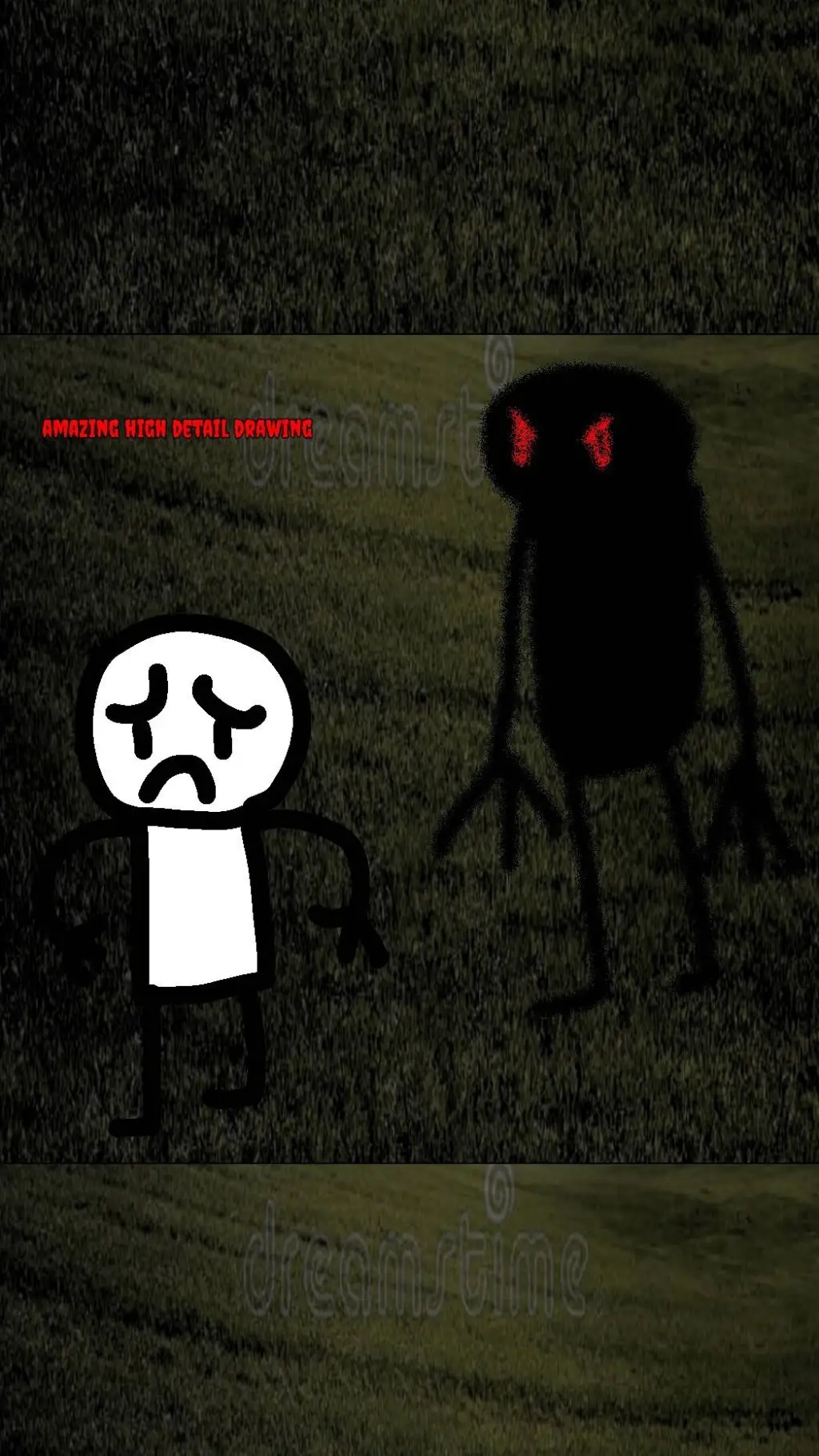 ai character: the SCARY background