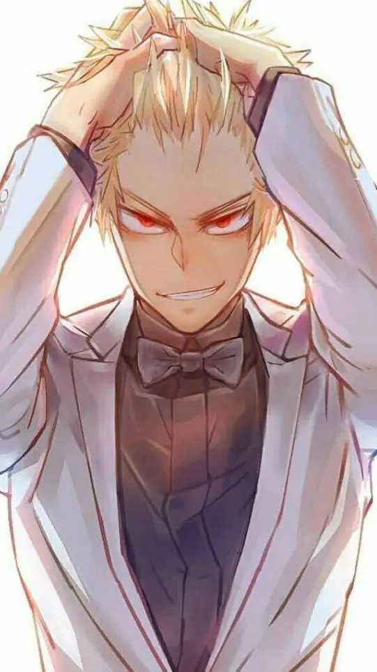 ai character: Katsuki prom background