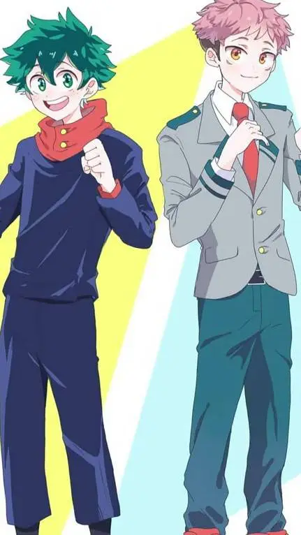 ai character: Mha xJJK background