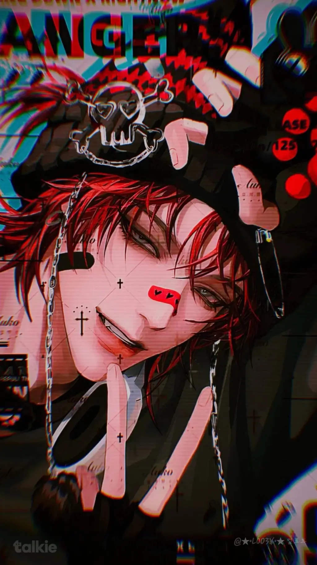 ai character: H A K U S H I ☆ background