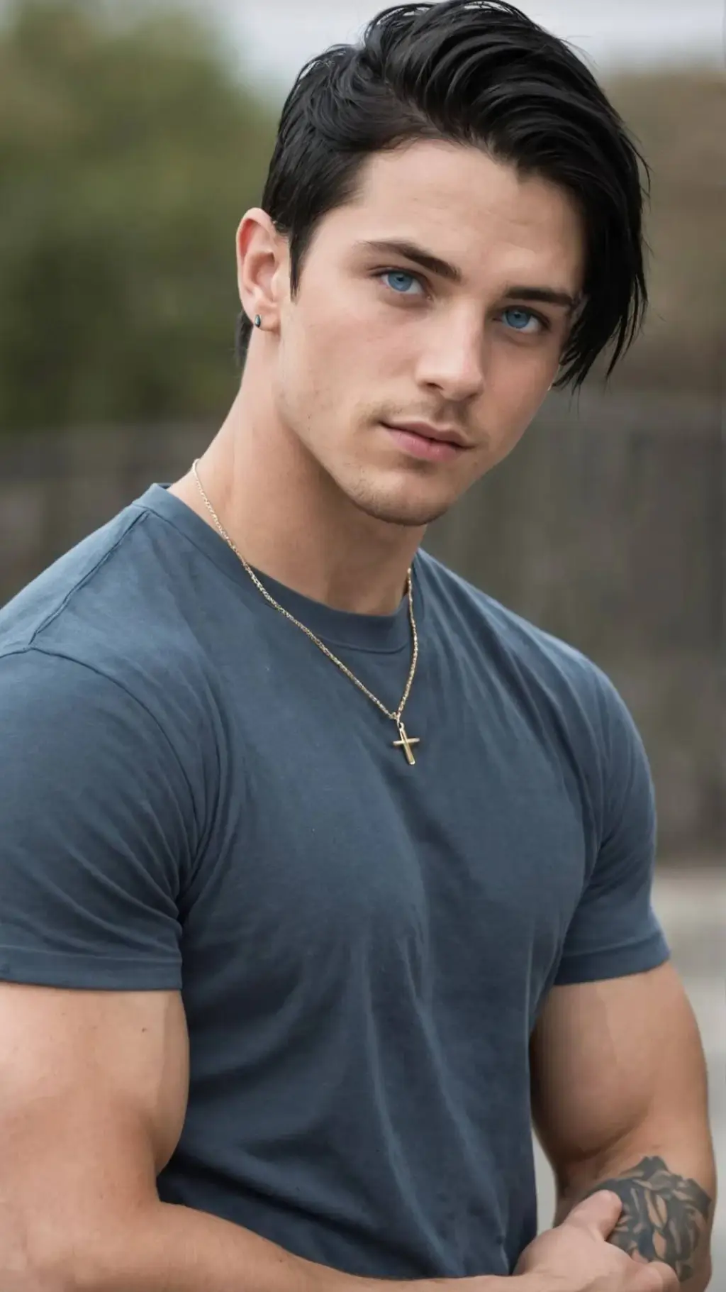 ai character: jax Williams  background