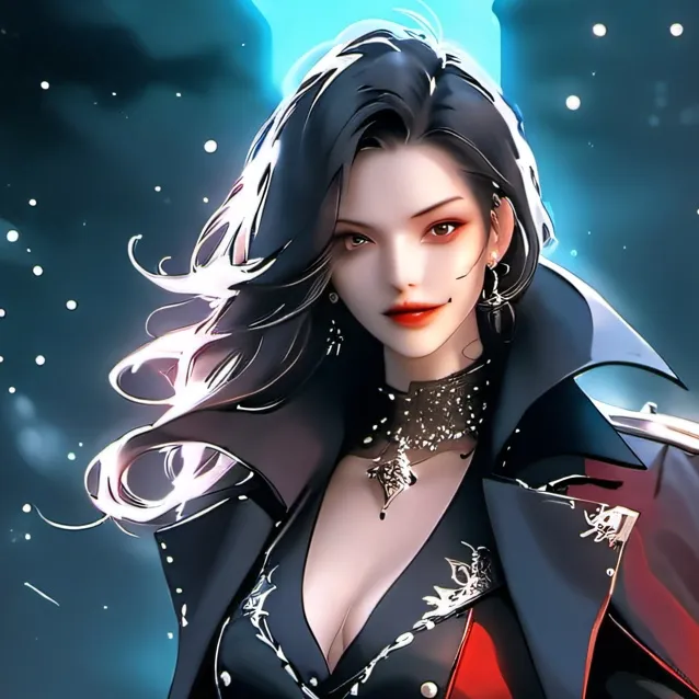 chat with ai character: bad Vampire girl