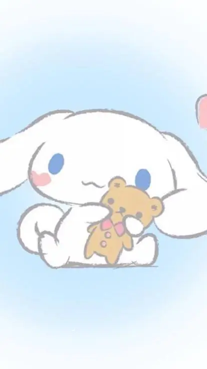 ai character: Cinnamonroll  background