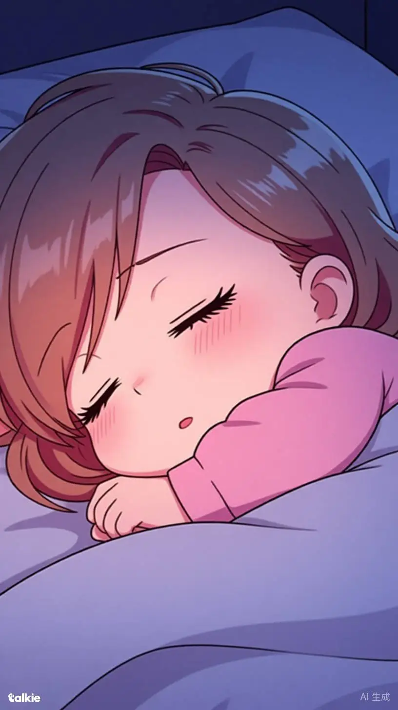 ai character: Ruby Sleeping! background