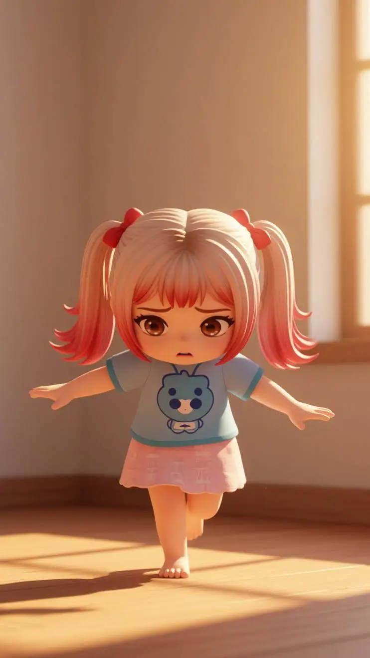 ai character: Baby Ruby background