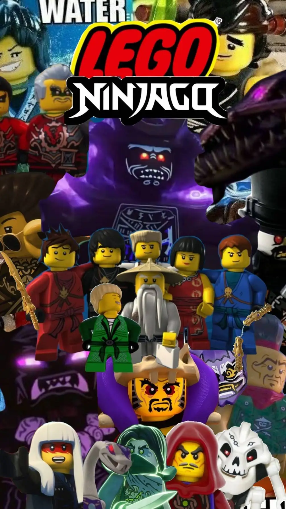 ai character: Lego ninjago  background