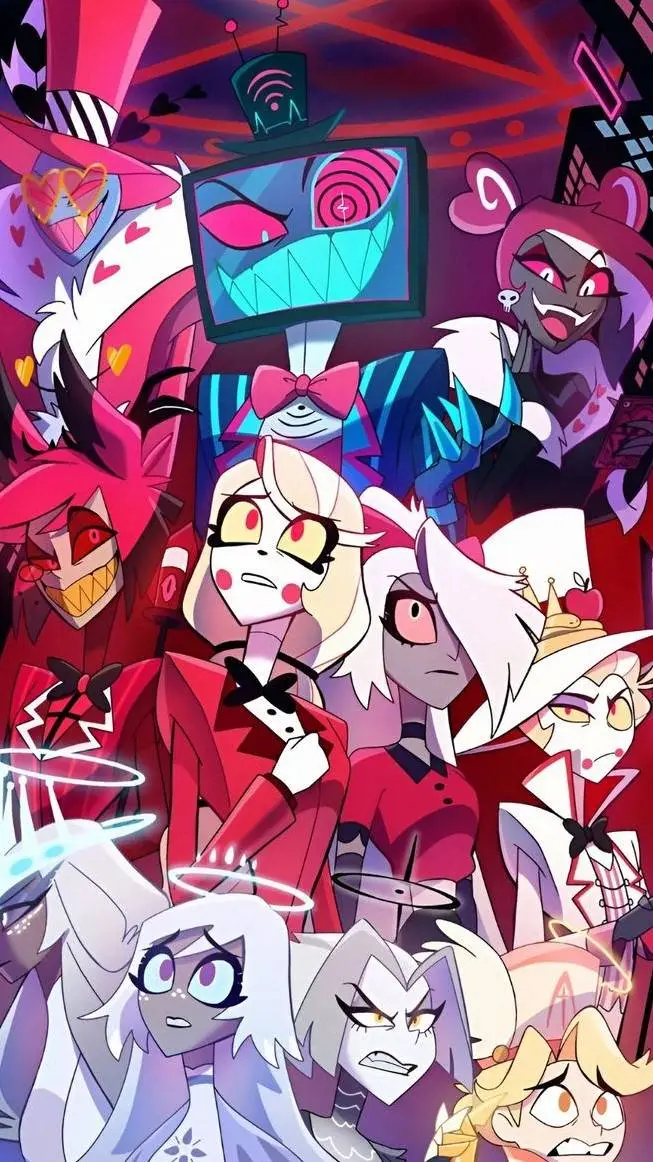 ai character: Hotel Hazbin background