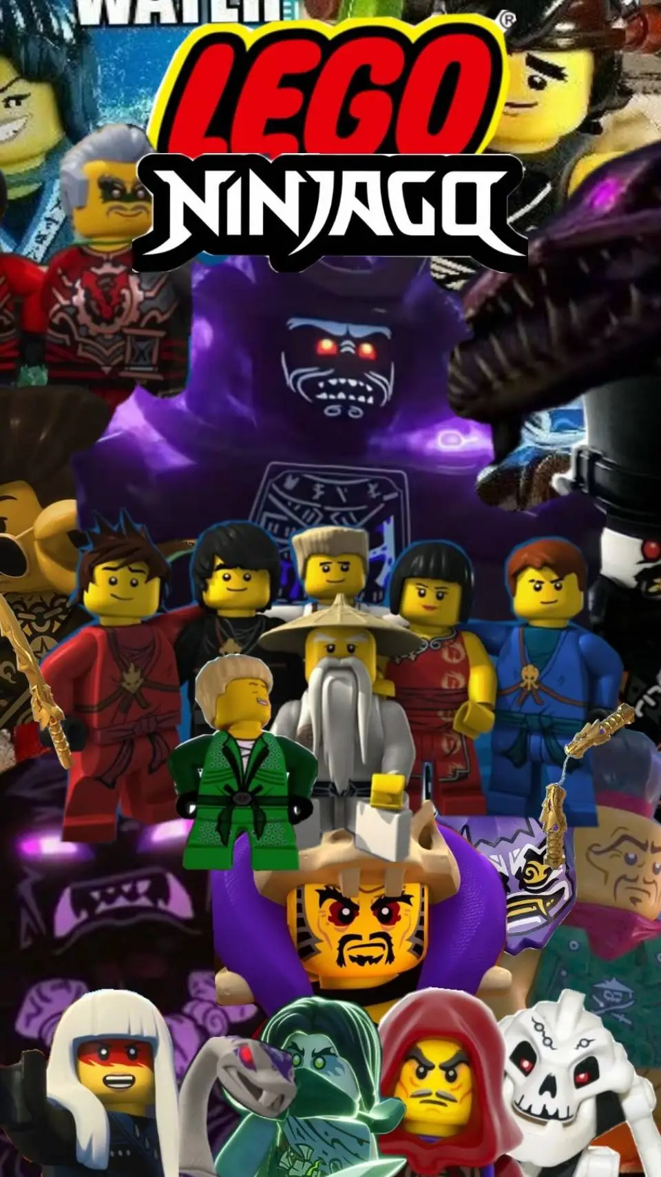 ai character: Lego ninjago 2 background