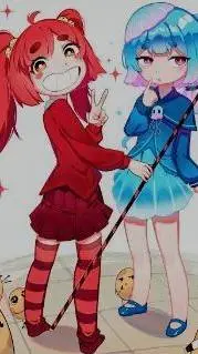 ai character: reagindo a fanarts background