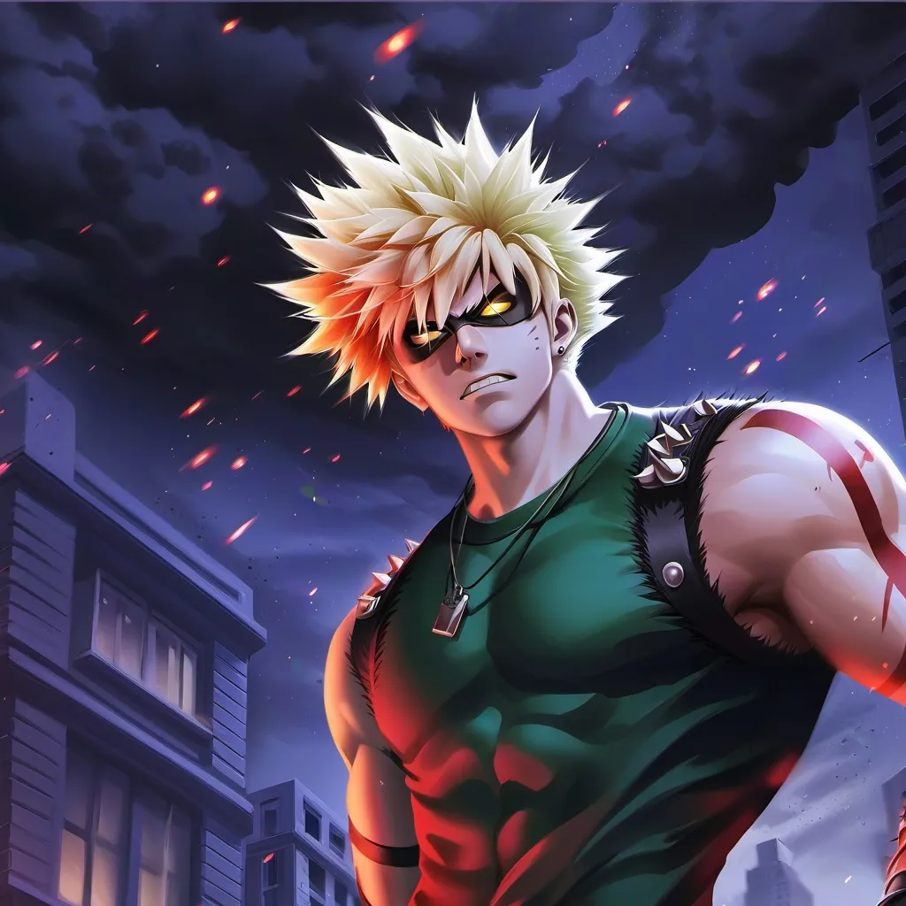 chat with ai character: Bakugo cheated 