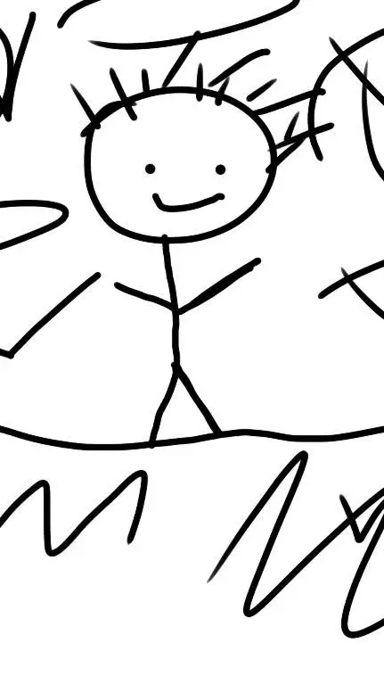 ai character: the " . " background