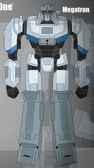 ai character: Megatronus prime background