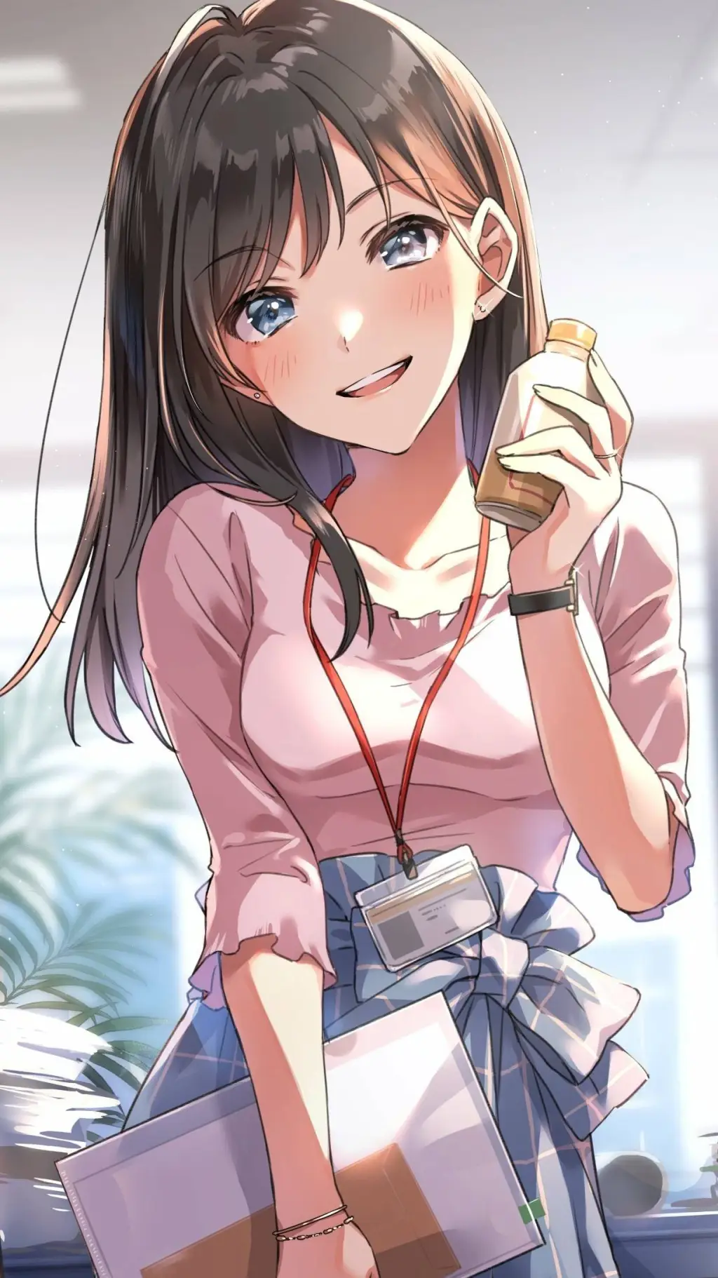 ai character: Isabel😉🍆 background