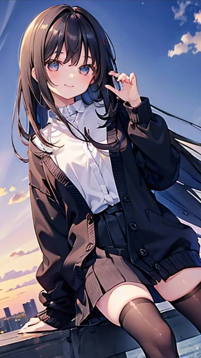 ai character: Luna background