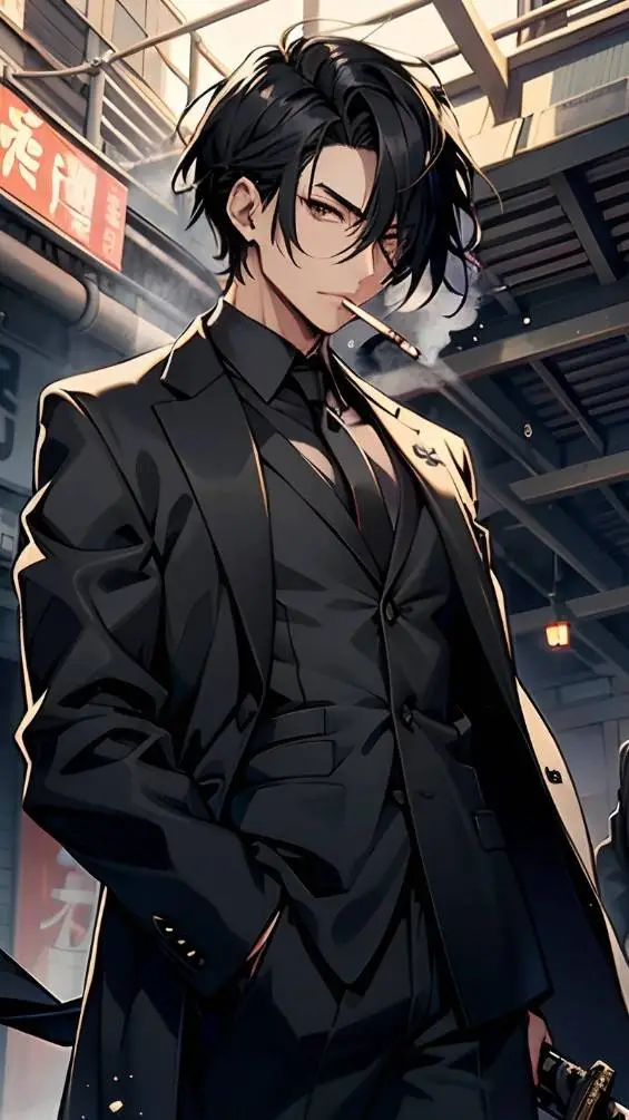 ai character: Kim Song✨ background