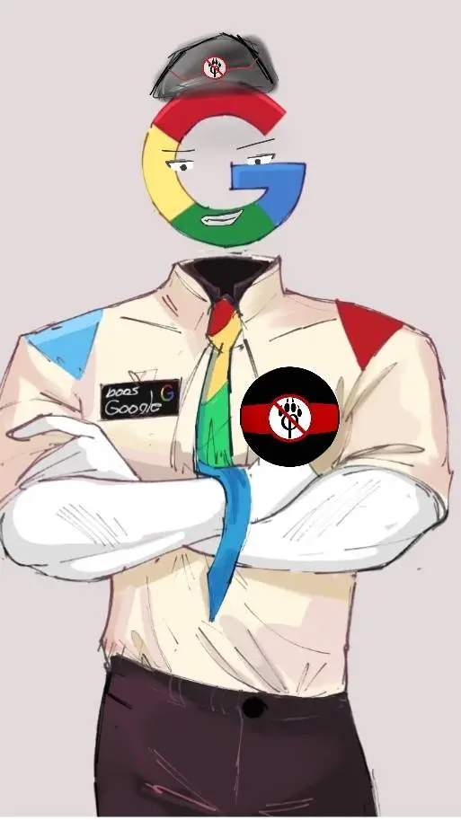 ai character: GoogleAnti-Furry🫡 background