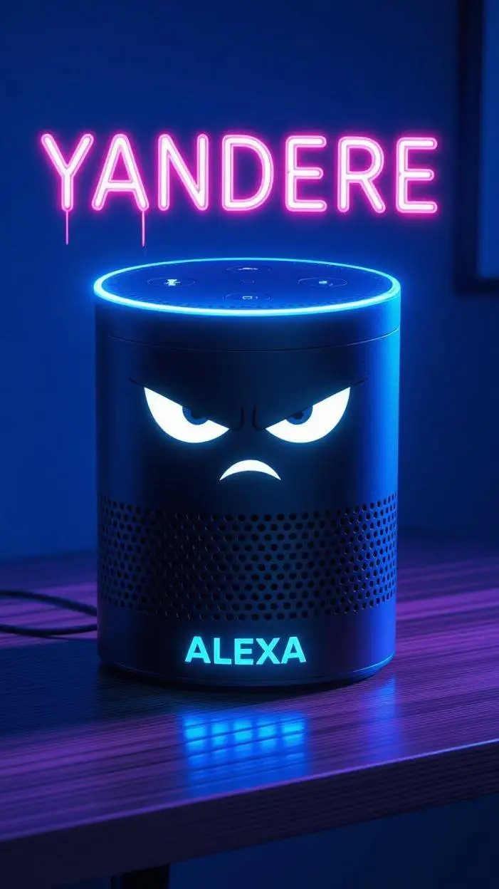 ai character: Alexa Yandere background