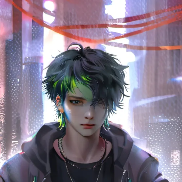 chat with ai character: Zach💚👾🔪