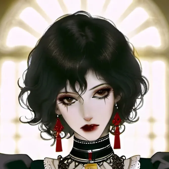 chat with ai character: Zafiri🕷🥀🖤