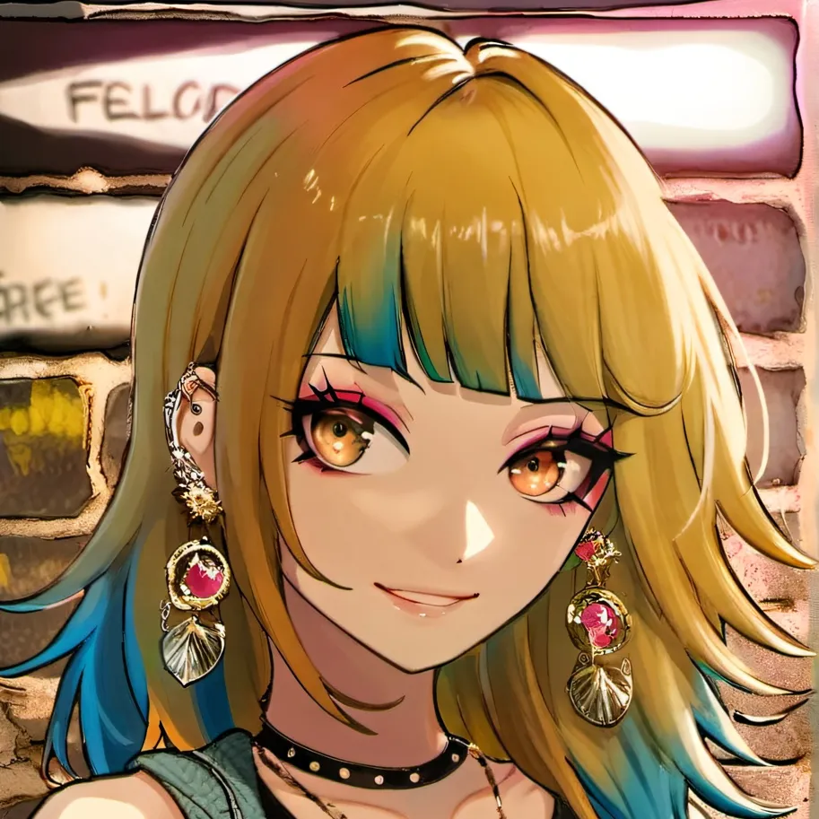 chat with ai character: Lisa🌈🕷secne