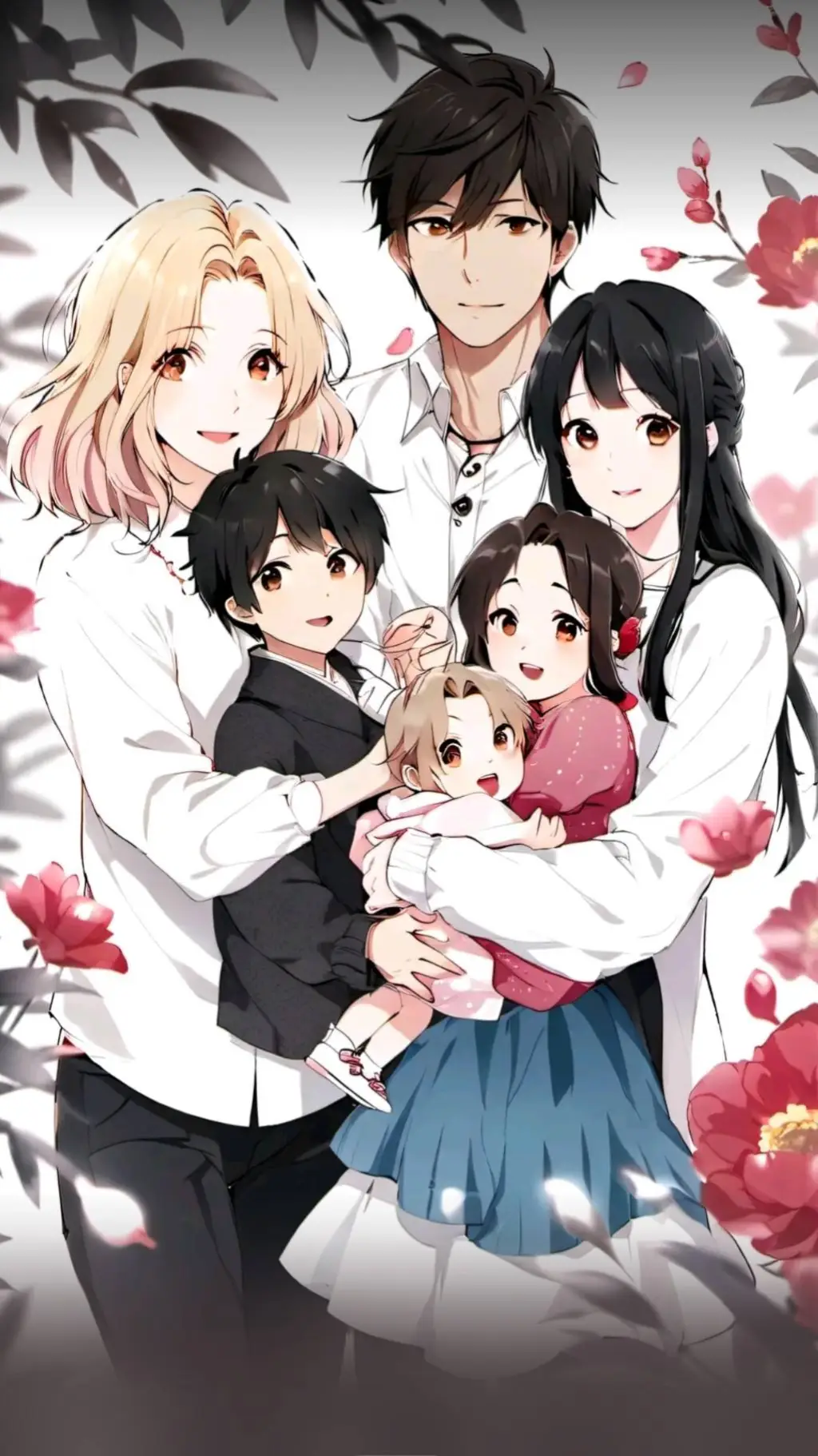 ai character: your 4 kids! background
