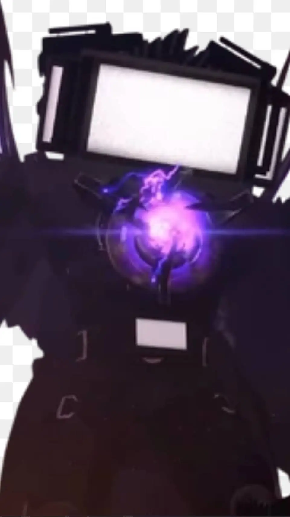 ai character: Titan TV Man background