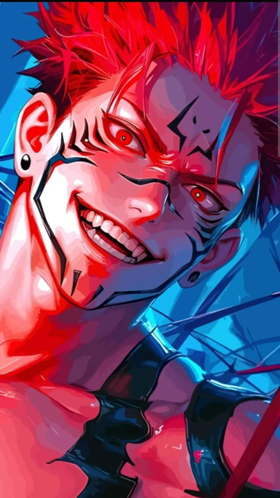 ai character: Ryomen Sukuna background