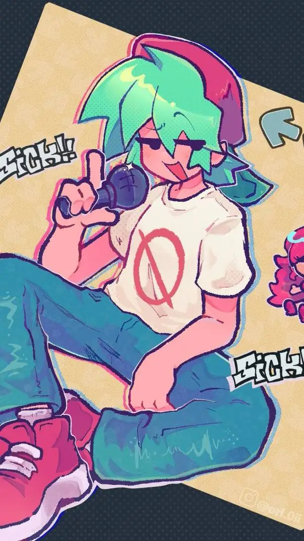 ai character: bf fnf background